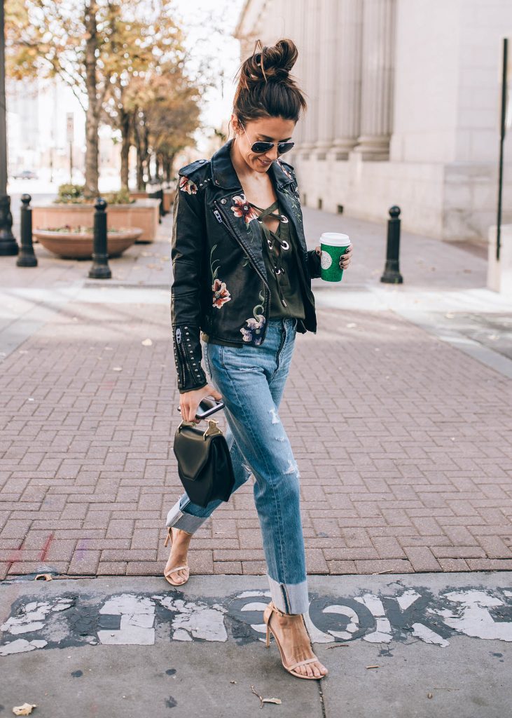 5 ways to wear embroidered jacket